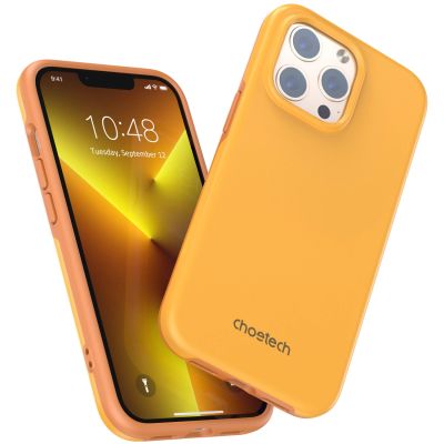 2. Choetech MFM Anti-Drop Case Cover für iPhone 13 Pro Max orange (PC0114-MFM-YE)