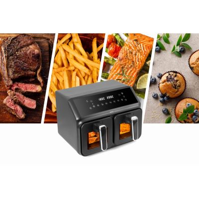 6. ELDOM FETTFREIE FRITTEUSE FR210 DUALCRISP 8L