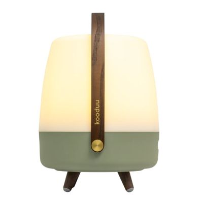 3. KOODUU LITE-UP PLAY Tragbare Lampe mit Lautsprecher - Dunkelgrün