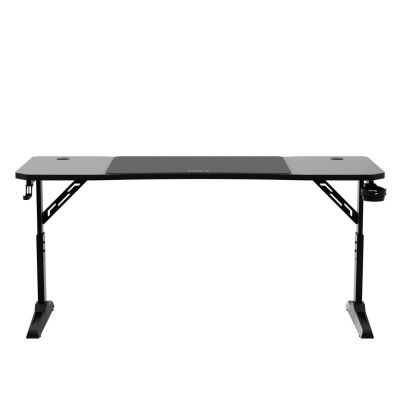 7. Huzaro Hero 4.6 Schwarzer Gaming-Schreibtisch