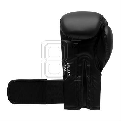11. adidas Speed 50 Boxhandschuhe ADISBG50-Schwarz-Gold