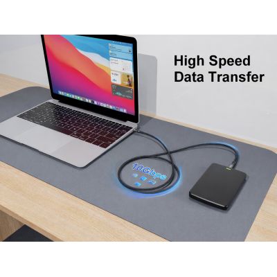 6. Equip 119464 USB-Kabel USB 3.2 Gen 2 (3.1 Gen 2) 7,5 m USB-C 10 Gbit/s 60 W Schwarz
