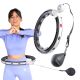 2. HHM15 HULA HOP SCHWARZ MIT MAGNET UND GEWICHT + HMS ZÄHLER