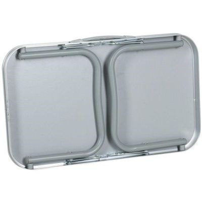 6. Niedriger Campingtisch 56x34x24cm Redcliffs Bambus