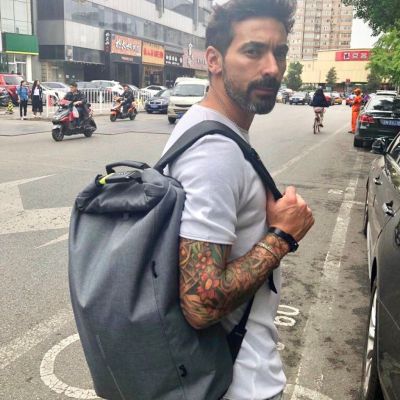 15. XD DESIGN RUCKSACK BOBBY URBAN LITE GREY P/N: P705.502