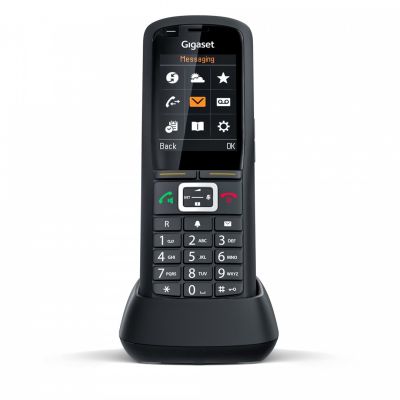 2. Gigaset R700H PRO DECT-Telefon mit Anrufernamen und -identifizierung (Schwarz)