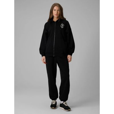 6. Lockerer Damen-Sweatshirt mit Kapuze 4F 4FRSS26TSWSF2838-20S