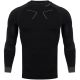 19. Alpinus Tactical Base Layer Thermoaktives Shirt Schwarz und Grau M GT43219
