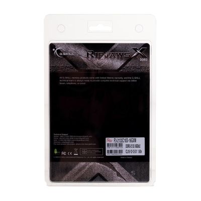3. G.SKILL RIPJAWSX DDR3 2X8GB 2133MHZ CL10 XMP F3-2133C10D-16GXM