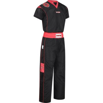 4. TOP TEN „Star Edition“ Pointfighting-Outfit schwarz und rot (WAKO APPROVED neu)