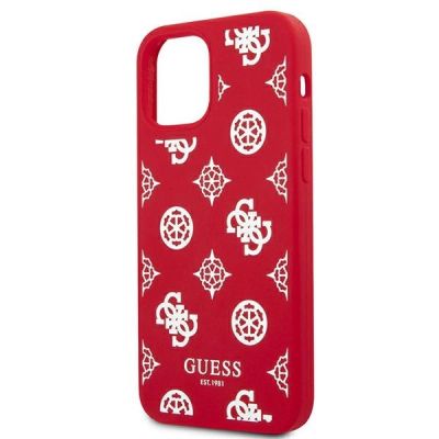 6. Guess GUHCP12LLSPEWRE iPhone 12 Pro Max 6,7" rot/rote Hartschale Peony Collection