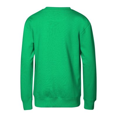 4. Kinder-Sweatshirt mit Rundhalsausschnitt (Grasgrün)