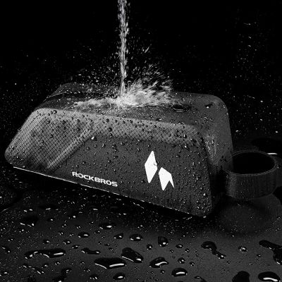 5. Rockbros AS-151 RideMate Wasserdichte Oberrohrtasche - Schwarz