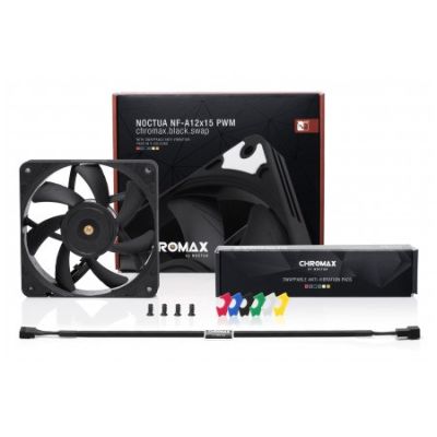 3. NOCTUA NF-A12x15 PWM Chromax.black.swap Lüfter