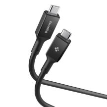 Spigen Essential EB24012CC USB-C / USB-C 240W 120cm Kabel - Schwarz