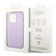 8. Guess Saffiano Strap Case für iPhone 14 Pro - Lila