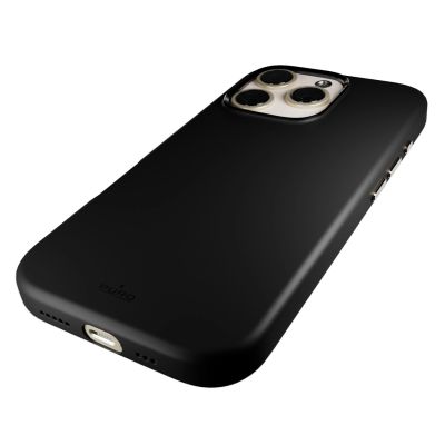 6. Puro Icon Mag Pro MagSafe Silikonhülle für iPhone 16 Pro – Schwarz
