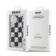8. DKNY IML Checkered Mono Pattern Hülle für iPhone 15 / 14 / 13 – Schwarz