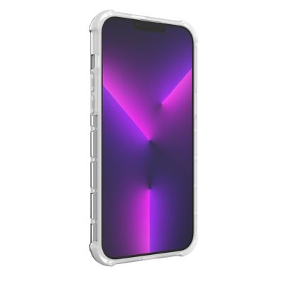 16. Ombre Protect Case für iPhone 14 Pro Max rosa und blaue gepanzerte Hülle