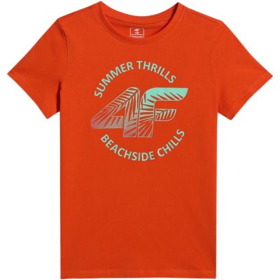 2. Jungen-T-Shirt 4F M3284 rot 4FJWSS26TTSHM3284 62S