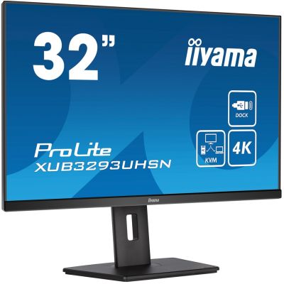 iiyama ProLite XUB3293UHSN-B5 Computermonitor 80 cm (31,5") 3840 x 2160 px 4K Ultra HD LCD Schwarz