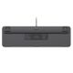 5. Logitech Signature Slim Wired K620 Business-Tastatur, universell, USB, QWERTZ, Deutsch, Graphit