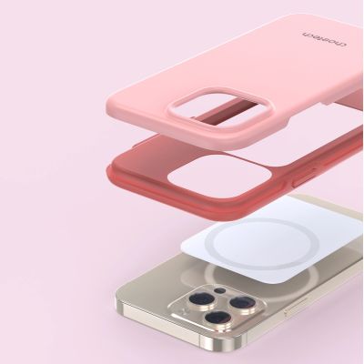 2. Choetech MFM Anti-Drop Case Hülle für iPhone 13 Pro Max rosa (PC0114-MFM-PK)