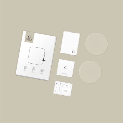 7. Tech-Protect Glass Fit+ 2er-Pack gehärtetes Glas für Garmin Forerunner 70 / 170