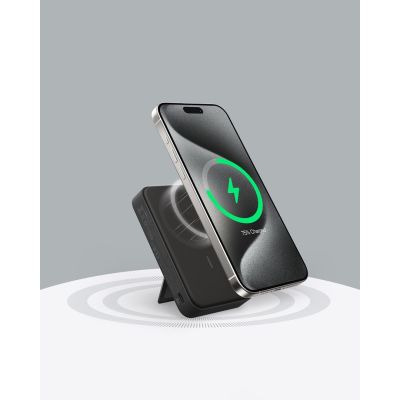 16. Anker MagGo 10000mAh 15W Schwarze Powerbank