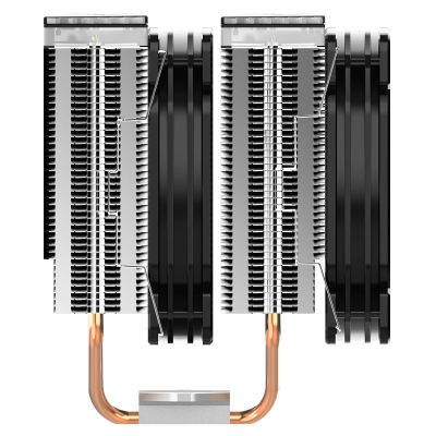 15. Jonsbo CR-2000GT CPU-Kühler mit Radiator und 12 cm Lüfter, schwarz, 1 Stück.