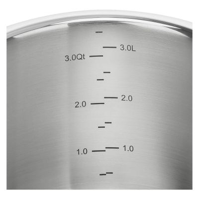 4. ZWILLING Pro 3,5 l, rund, silber