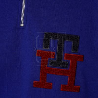 4. Tommy Hilfiger Thl Essentials Half Zip Top M MW0MW27383 Sweatshirt