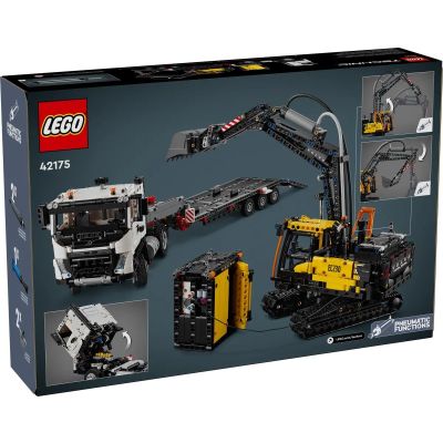 8. LEGO Technic 42175 Volvo FMX LKW und EC230 Elektrobagger