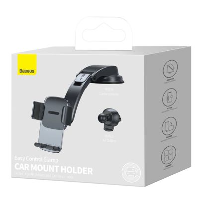 5. Baseus 2in1 Autohalterung für Cockpit und Lüftungsgitter schwarz (SUYK000001)