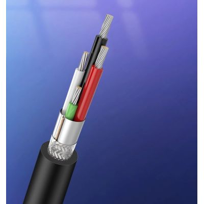 4. Ugreen USB Typ B Druckerkabel (männlich) - USB 2.0 (männlich) 480 Mbit/s 1,5 m schwarz (US135 10350)