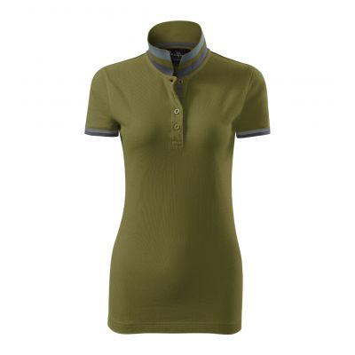 2. Malfini Collar Up W MLI-257A3 Poloshirt Avocadogrün