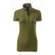 2. Malfini Collar Up W MLI-257A3 Poloshirt Avocadogrün