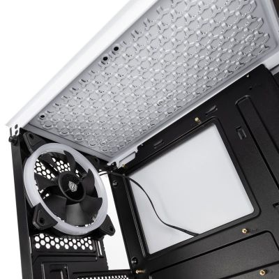 10. Kolink VOID WHITE Midi-Tower-Gehäuse, weiß