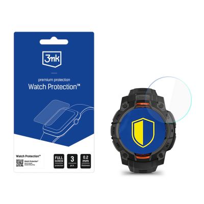 Smartwatch-Displayschutzfolie 3mk Watch Protection FlexibleGlass für Garmin Instinct 3 Tactical Edition 45 mm (Solar)