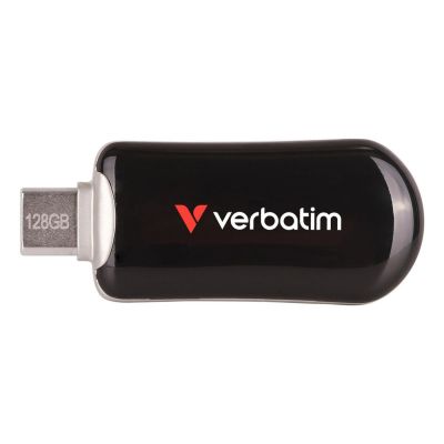 Verbatim 30225 USB-Stick 128 GB USB Typ-C 3.2 Gen 1 (3.1 Gen 1) Schwarz