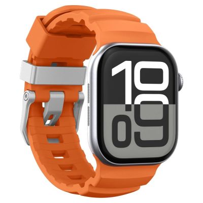 4. Spigen WBS2 Armband für Apple Watch 44 / 45 / 46 / 49 mm - Orange