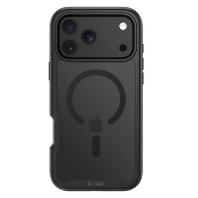 3. Tech-Protect Defense MagSafe Hülle für iPhone 17 Pro / 18 Pro – Mattschwarz
