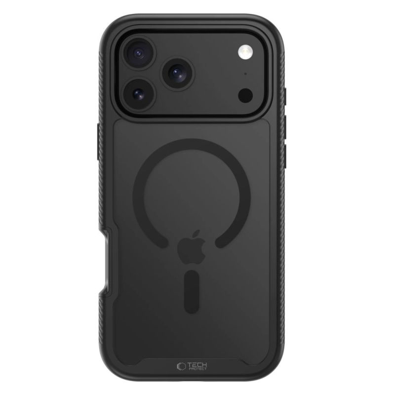 3. Tech-Protect Defense MagSafe Hülle für iPhone 17 Pro / 18 Pro – Mattschwarz