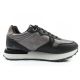 4. Lee Cooper Sportschuhe Sneakers Damen modisch bequem strapazierfähig grau schwarz