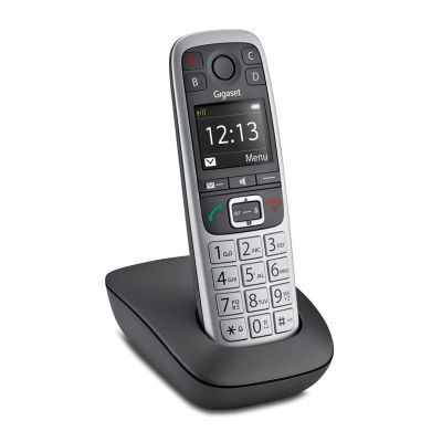 Gigaset E560 schnurloses Innentelefon mit großen Tasten – Platin