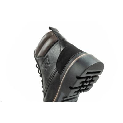7. Wrangler Nevada Herren Schuhe Chelsea Boots elegant modisch Schnürer Schwarz