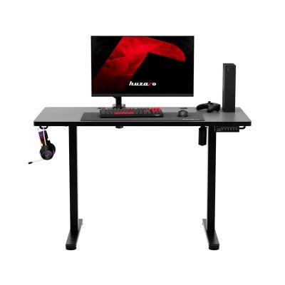 10. Huzaro Hero 8.1 Schwarzer Gaming-Schreibtisch