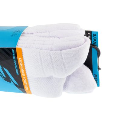 3. Skechers 3er-Pack Herren PF PBall Crew Socken S01373HP-WBL Weiß 41-46