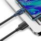 15. Ugreen US184 20882 USB-A 3.0 / USB-C 3A Kabel 1m - Schwarz