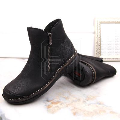 22. Bequeme isolierte Stiefeletten Rieker W RKR612 schwarz